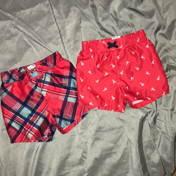 Cat & Jack Other - 2 Pairs of Cat & Jack Swim Trunks!